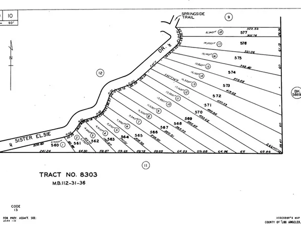 0 W Sister Elsie Dr Lot 572, Tujunga, CA 91042