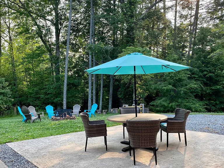 Enjoy the outdoors with dinner and s'mores under the stars.