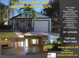12720 SW 15th Mnr, Davie, FL 33325