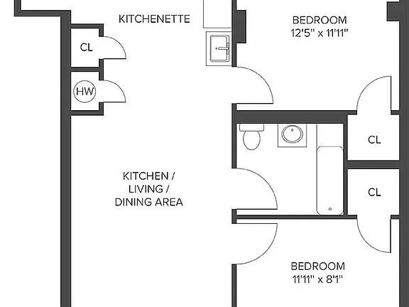2nd image of 26-27 2nd St #5J