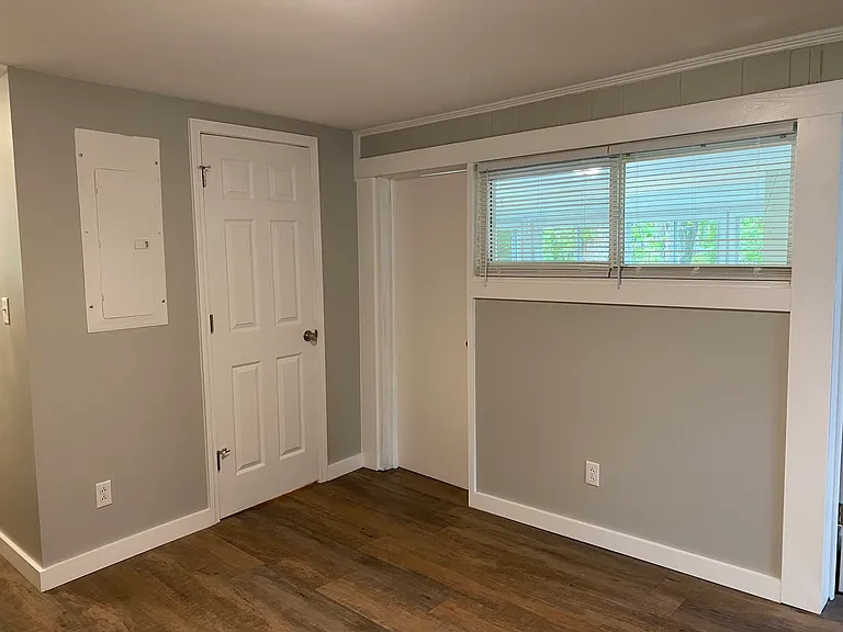 Dining area (Bathroom door far left / laundry area right door)