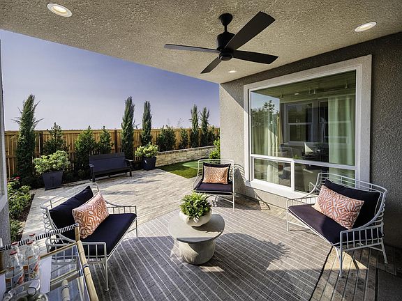 Covered Rear Patio - Looking out to rear yard