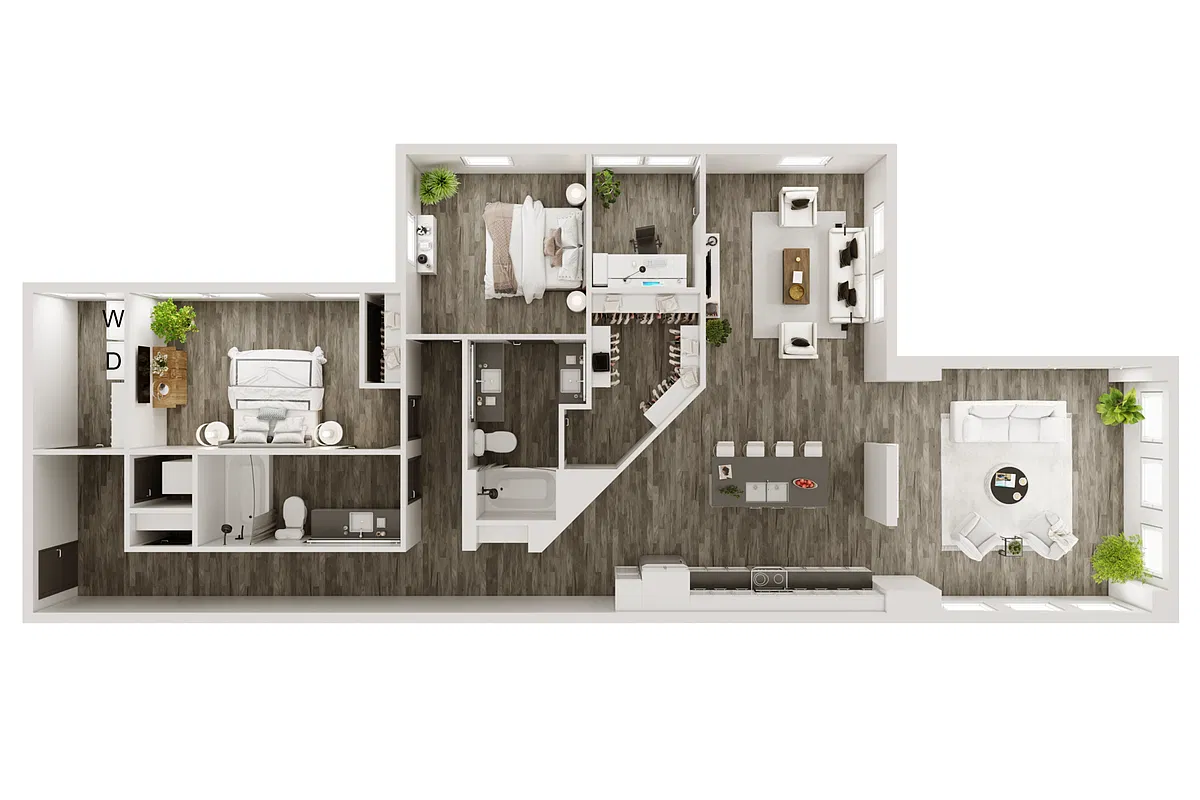 Floor plan B7
