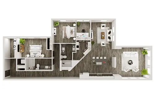 Floor plan B7