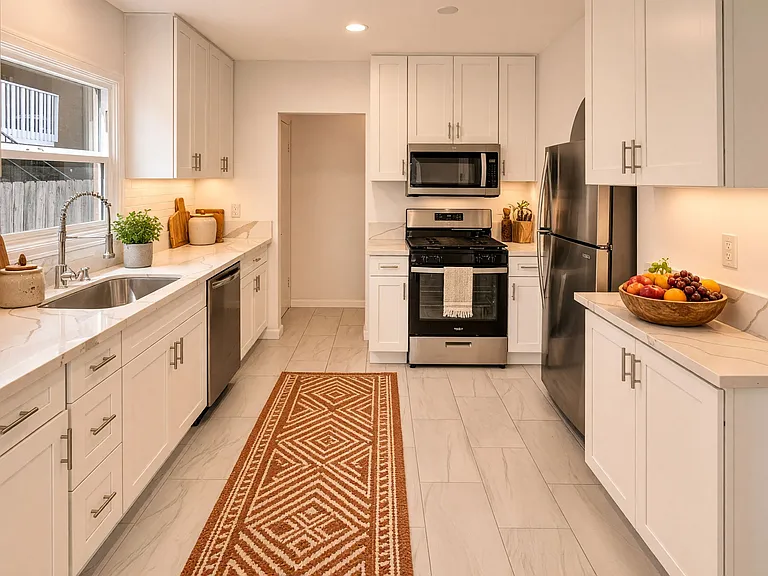 kitchen to laundry room