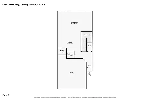 Floor plan Carlisle