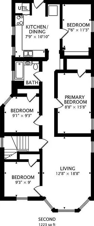 3 bed, 1400 sqft, $1,985 — Photo 3