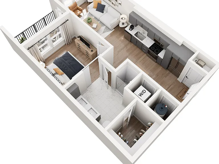 A6 | 1 Bed 1 Bath | The Westerly | Apartments in Millcreek, Utah A6 | 1 Bed 1 Bath | The Westerly | Apartments in Millcreek, Utah