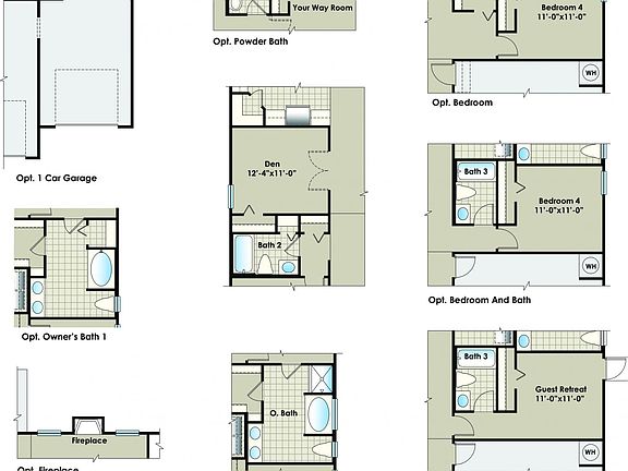 Venture Floor Plan Options