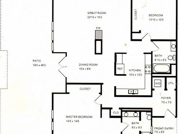 Floor Plan 1635 sq.ft.
