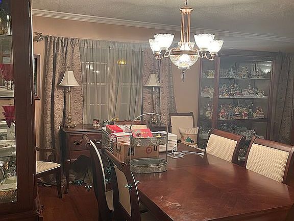 Formal dining area