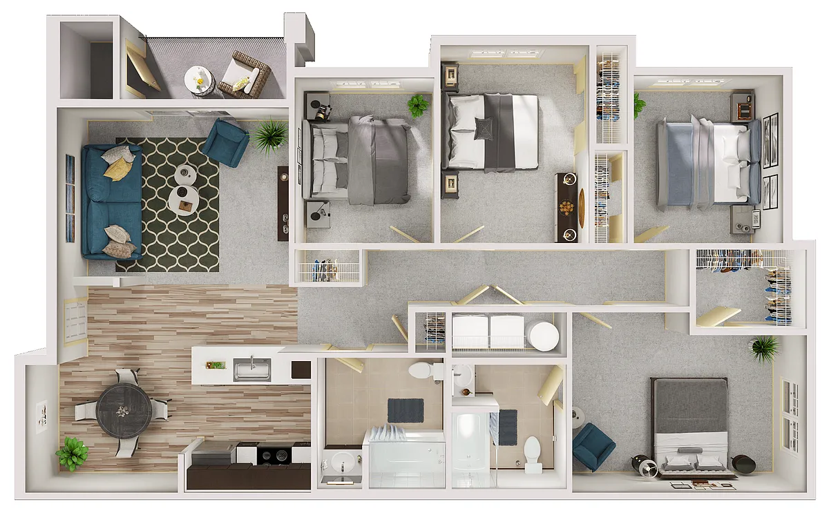 Floor plan Shasta