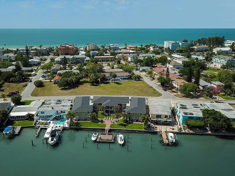 This well maintained waterfront complex is located only two blocks from the beach and area restaurants and shops