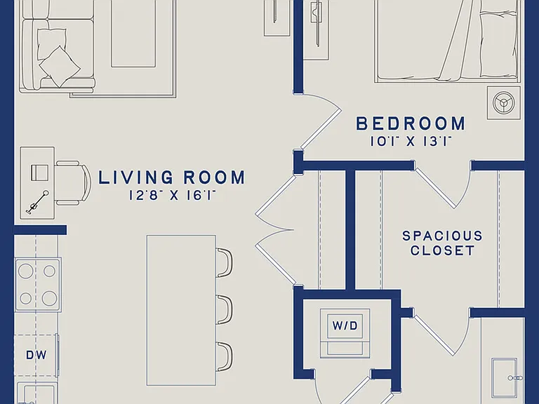 A15 | 1x1 | 751 sq ft A15 | 1x1 | 751 sq ft