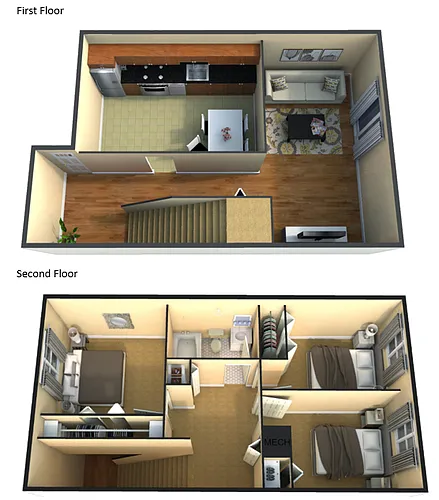 Floor plan 3BR PH2
