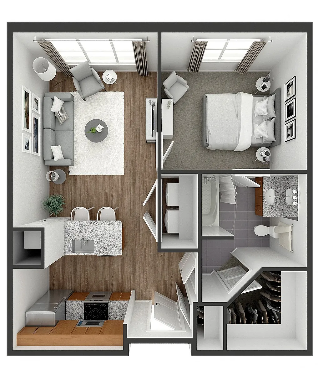 Floor plan Callow Large