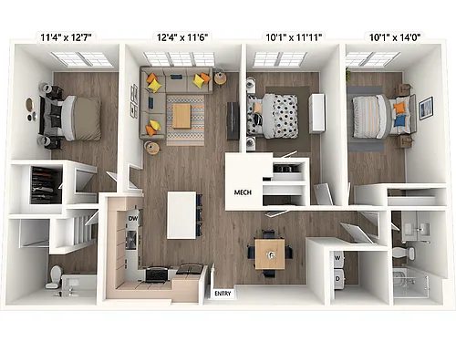 Floor plan CM-03-Scheme III