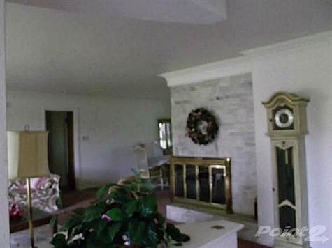 Wooburning Fireplace in Living Room