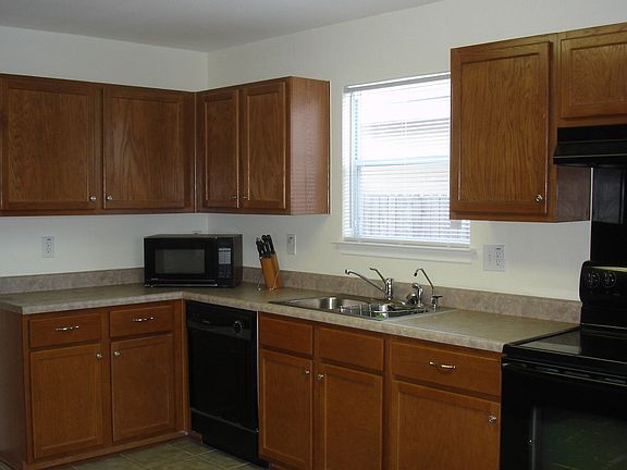Tons of cabinet and counter space
