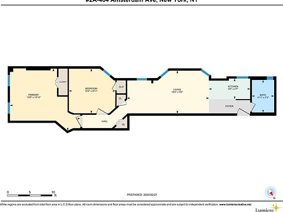 2nd image of 484 Amsterdam Ave APT 2A