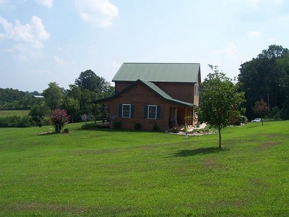 Side view of home showing both porches