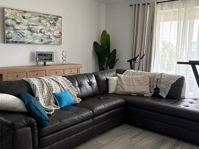 Sofa in the living room