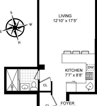 2nd image of 155 E 38th St APT 6H