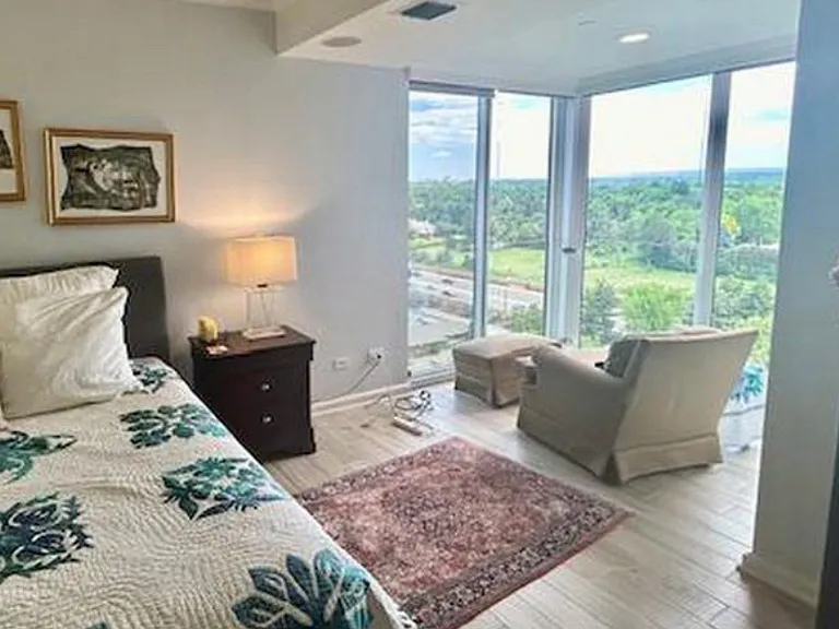 Master bedroom reading area