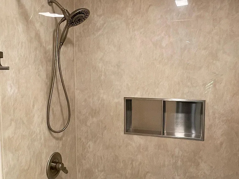 Primary bath 2 shower surround