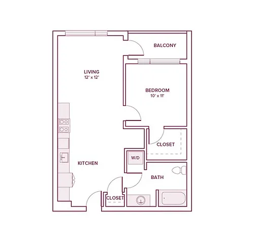 Floor plan A06 Live/Work
