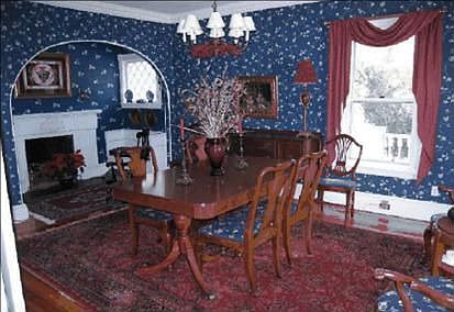 Dining Room with Fireplace