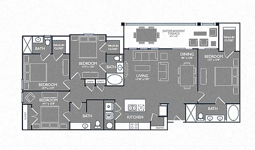 Floor plan D1