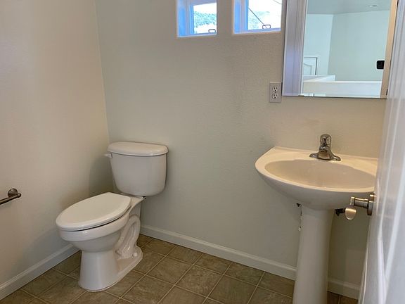 Half bathroom upstairs