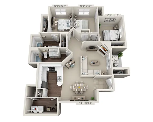 Floor plan Juniper 3