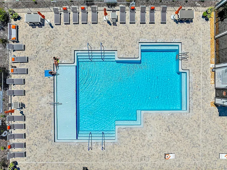 Pointe Grand Pool Drone