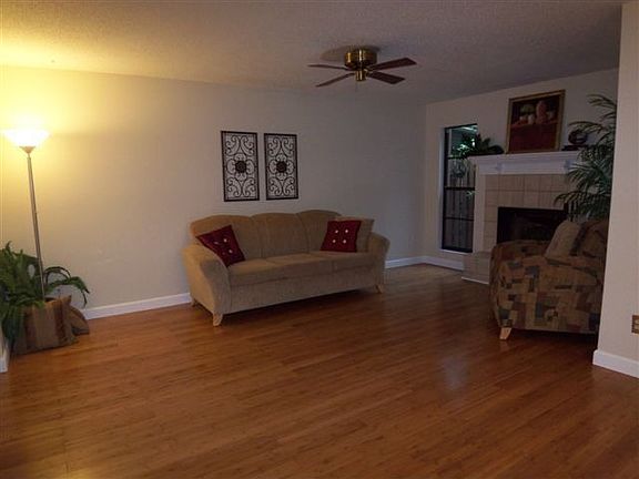 living room NEW BAMBOO WOOD FLOORS