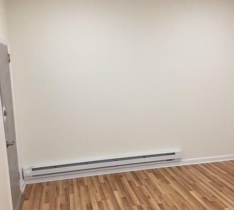 Apartment Entry Door to Living Room Area