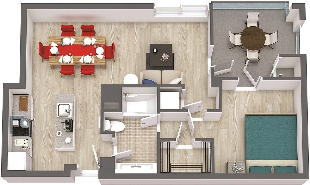Floor plan A7