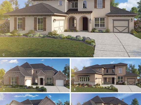 Explore luxury in residential design with these sophisticated single-family home elevations.