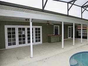 Rear of home
