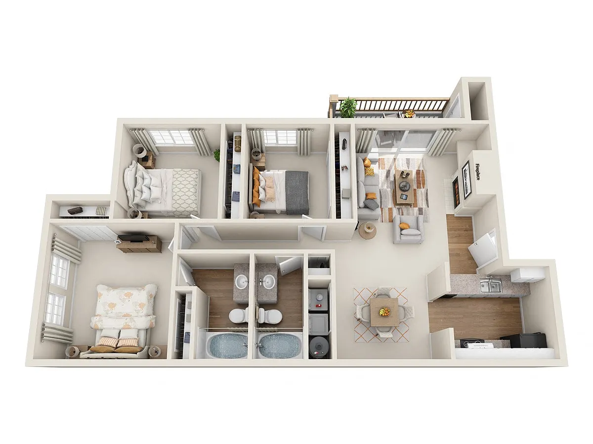 Floor plan Bradbury