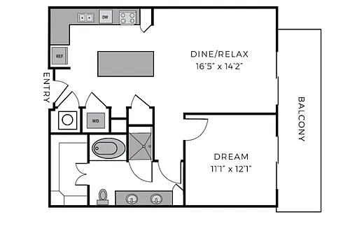Floor plan A11