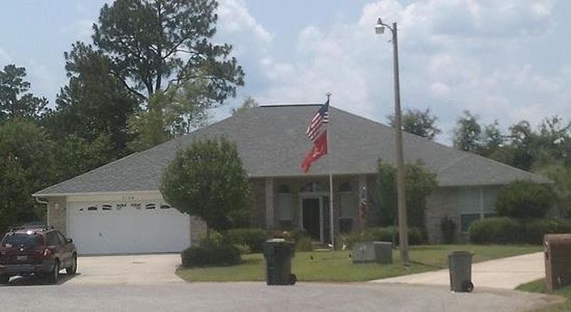 Front of the house