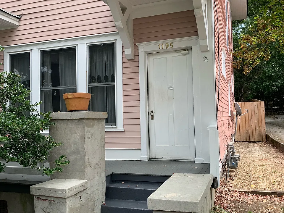Entrance from Euclid to both Apt 1 and interior stairs to Apt 2
