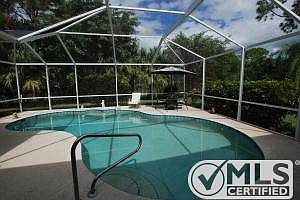 Screened Pool area