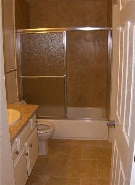 Main Bath with Tile Shower