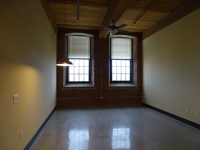 Studio layout living area