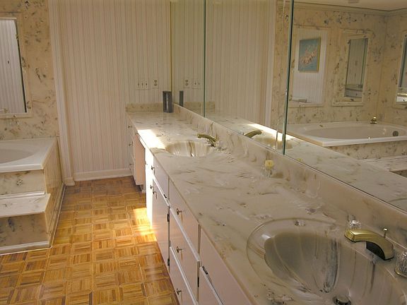 Master Bath with Italian Marble