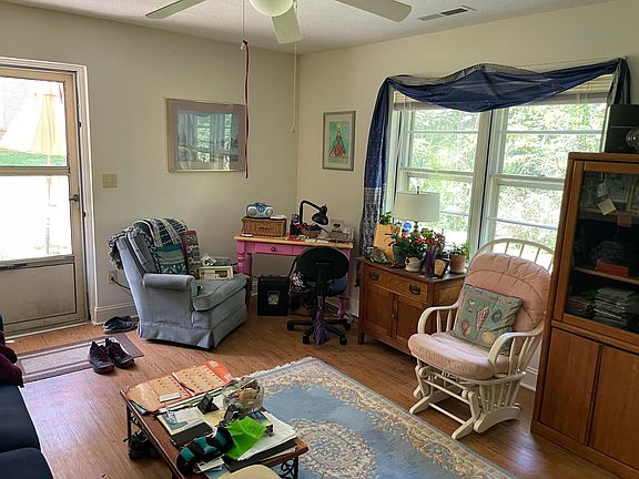 Private backyard overlooking country club