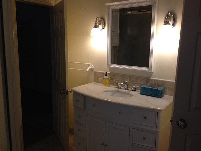 Bathroom in main house